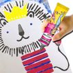 3134725014688-Cléopâtre NEFERTARI - Boîte de 5 tubes de Peinture Gouache avec embout fin - 5 x 30 ml--2