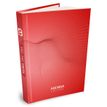 Agenda Techno rouge - 1 jour par page - 12,5 x 17,5 cm - Bouchut