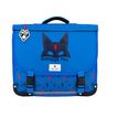 3663842007339-Cartable Wonder Fox Blue 38 cm - 2 compartiments - rabat réversible - Pol Fox--1