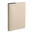 Agenda Soho Prestige avec répertoire - 1 semaine sur 2 pages - 10 x 15 cm - beige poudré - Quo Vadis