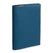 Agenda Soho Prestige avec répertoire - 1 semaine sur 2 pages - 10 x 15 cm - bleu acier - Quo Vadis