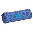 3661507828251-Trousse ronde Greenpack Sharky - 1 compartiment - bleu - Kid'Abord--0
