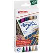 4057305030962-Edding 5100 - Pack de 5 marqueurs acryliques - argent, rouge, vert mousse, or, bleu nuit--1
