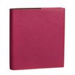 Agenda Club Executif avec répertoire - 1 semaine sur 2 pages - 16 x 16 cm - framboise - Quo Vadis