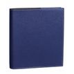 Agenda Club Executif avec répertoire - 1 semaine sur 2 pages - 16 x 16 cm - bleu marine - Quo Vadis