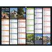 Bouchut Douce France - Calendrier bancaire 6 mois par face - 32 x 42 cm