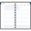 3660942076029-Agenda Lady Color Design - 1 semaine sur 2 pages - 9 x 16 cm - disponible dans différentes couleurs - --3