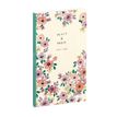 Agenda Green by Julie Adore - 1 semaine sur 2 pages - 16 mois  - 9 x 16 cm - mauve - Exacompta
