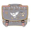 3661507523804-Cartable Harry Potter Hedwig 38 cm - 2 compartiments - violet pastel - Kid'Abord--0