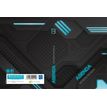 Agenda Techno - 1 jour par page - 12,5 x 17,5 cm - bleu - Bouchut