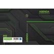 Agenda Techno - 1 jour par page - 12,5 x 17,5 cm - vert - Bouchut