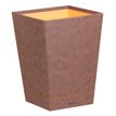 RHODIA Rhodiarama - Corbeille à papier - chocolat - en polyuréthane