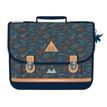 Cartable Poids Plume Jurassic 38 cm - 2 compartiments - gris - Kid'Abord