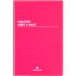 Agenda Boréal Sept O Sept - 1 semaine sur 2 pages - 10 x 15 cm - rouge - Oberthur