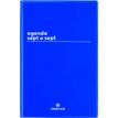 Agenda Boréal Sept O Sept - 1 semaine sur 2 pages - 10 x 15 cm - bleu - Oberthur
