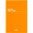 3664447149523-Agenda Boréal Sept O Sept - 1 semaine sur 2 pages - 10 x 15 cm - moutarde - Oberthur--0