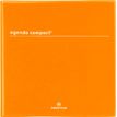 Agenda Boréal Compact² - 1 semaine sur 2 pages - 16,5 x 16,5 cm - moutarde - Oberthur