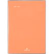 Agenda Colorside - 1 semaine sur 2 pages - 15,5 x 21,5 cm - corail - Oberthur