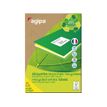 Apli Agipa - 100 Étiquettes 100% recyclées blanches multi-usages - A4 (210 x 297 mm) - coins droits - réf 101195