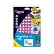 3270241143164-Apli Agipa - Etui A5 - 960 Pastilles mauves - diamètre 15 mm - réf 114316--0