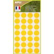 3270241017854-Apli Agipa - 168 Pastilles adhésives recyclées - jaune - diamètre 15 mm - réf 101785--0
