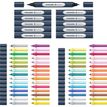 Schneider Paint-It 040 - Set complet - 30 recharges à pointe ogive + 31 à pointe pinceau + 11 corps - couleurs assorties