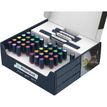 4004675162601-Schneider Paint-It 040 SetTwin Marker - 20 cartouches de recharges à pointe ogive + 21 à pointe pinceau + 11 corps - c--2