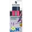 4004675158994-Schneider Paint-It 040 - pack de 2 cartouches de recharge Twin marker - 1 pointe ogive + 1 pointe pince--1