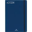 Agenda Flex - 1 semaine sur 2 pages - 17 x 24,5 cm - bleu marine - Oberthur