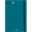 Agenda Flex - 1 semaine sur 2 pages - 17 x 24,5 cm - émeraude - Oberthur
