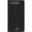 3664447154442-Agenda de poche Flex - 1 semaine sur 2 pages - 9,5 x 17,5 cm - noir - Oberthur--0