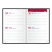 3147280267017-Agenda Ophio - 2 jours par page - 7,4 x 11 cm - noir - Oxford--1