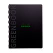 3037921199121-RhodiActive Greenbook - Cahier à spirale 100% recyclé - A4+ (22,5 x 29,7 cm) - 160 pages 90 g/m² - petits carreau--0
