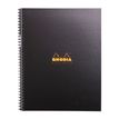 3037921913109-Rhodiactive Notebook - Cahier à spirale A4+ (21 x 31,8 cm) - 160 pages - ligné avec marge - noir--0