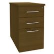 Caisson bout de bureau EXPRIM/LOFTER - L47 x P80 cm - imitation noyer