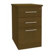 Caisson bout de bureau IDRA/DUAL - L47 x P60 cm - imitation noyer