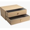 3130630306023-Exacompta OfficeByMe - Module de classement 2 tiroirs - pour A4+ - beige--1
