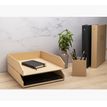 3130630146025-Exacompta OfficeByMe - Lot de 2 corbeilles à courrier - pour A4+ - beige--1