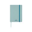 Oberthur Carmen - Carnet de notes souple A6 - ligné - 160 pages - vert de gris