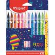 Maped Pixel Party - 12 Feutres en pochette carton