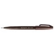 Pentel Arts Brush Sign Pen - Roller - brun foncé