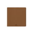 Agenda Dayton - 1 semaine sur 2 pages - 16,5 x 16,5 cm - camel - Oberthur