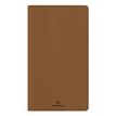 Agenda de poche Dayton - 1 semaine sur 2 pages - 9,5 x 17,5 cm - camel - Oberthur