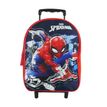 3666311020136-Sac maternelle à roulettes Spiderman - 1 compartiment - bleu - Bagtrotter--0