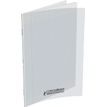 Conquérant Classique - Cahier polypro 24 x 32 cm - 140 pages - grands carreaux (Seyes) - transparent