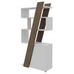 3253310544574-Bibliothèque KHEOPS  - porte à gauche - structure carbone - finition imitation chêne clair--0