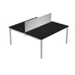 0404052254716-Bureau bench Trend - L120 - sans panneau de séparation - plateau imitation frêne noir--0