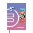 3147280282584-Agenda Oxford Sherpas 15 x 20 cm -  1 jour par page - Rose - Hamelin --0