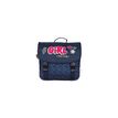 3661507063010-Cartable 38 CM KIP YOU ROCK-2 compartiments- marine- Kid'Abord--0