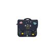 Cartable 38 CM KIP PRESS START-2 compartiments- marine- Kid'Abord